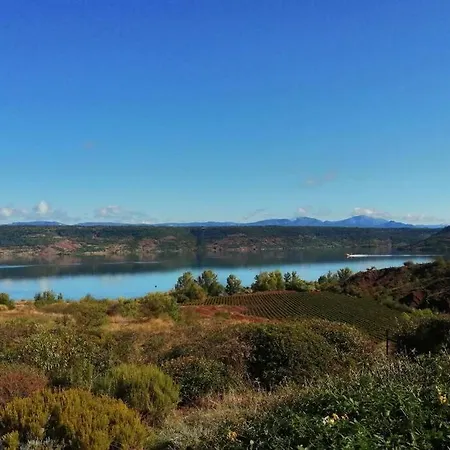 Studio 22 M2, Terrasse Vue Lac, Dans Propriete Face Au Lac Du Salagou Liausson Buitenkant foto